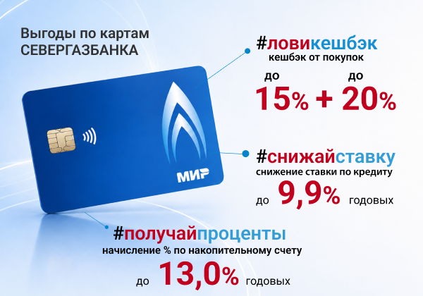 Программа лояльности СЕВЕРГАЗБАНКА Программа лояльности СЕВЕРГАЗБАНКА